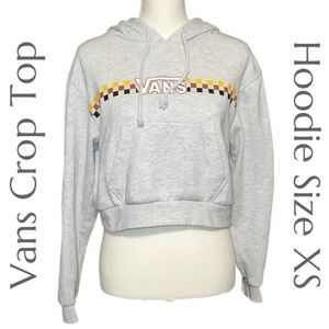 Vans - Women's Heather - Banded Crop Top Hoodie - Size XS